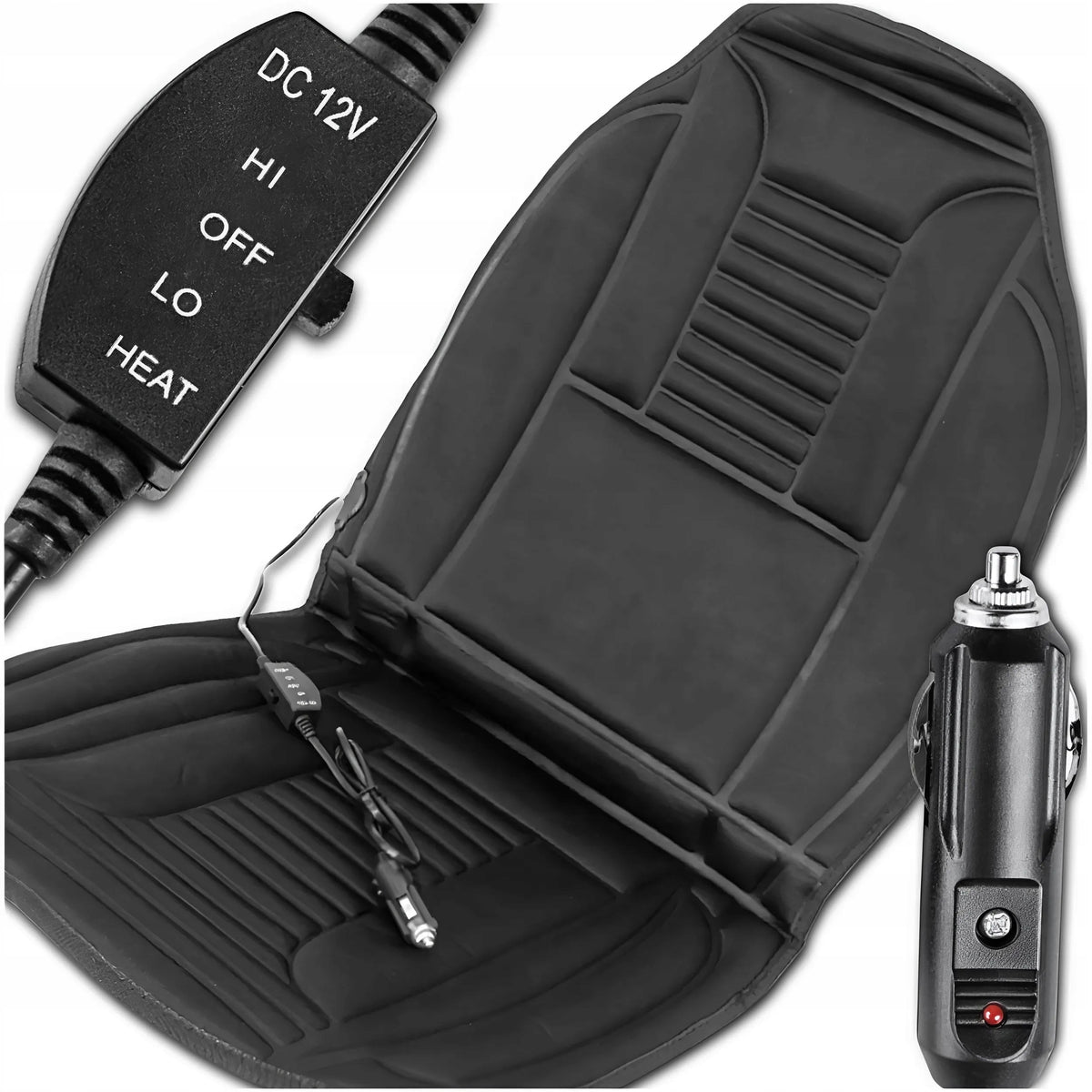 HEATING MAT FOR SEAT HEATED CAR SEAT 12V WITH REMOTE CONTROL