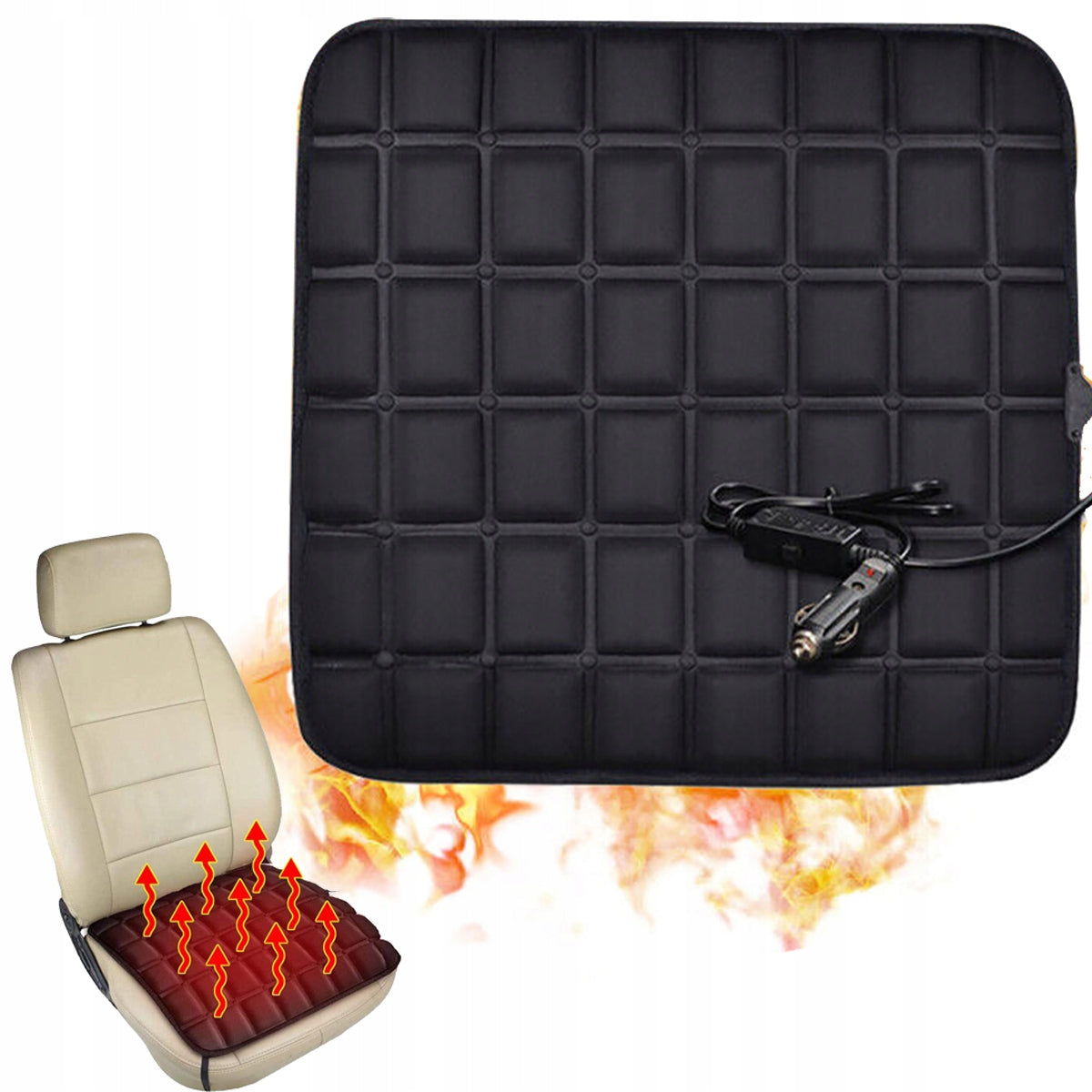 HEATING MAT FOR SEAT HEATED SEAT 12V FOR CAR 45CM