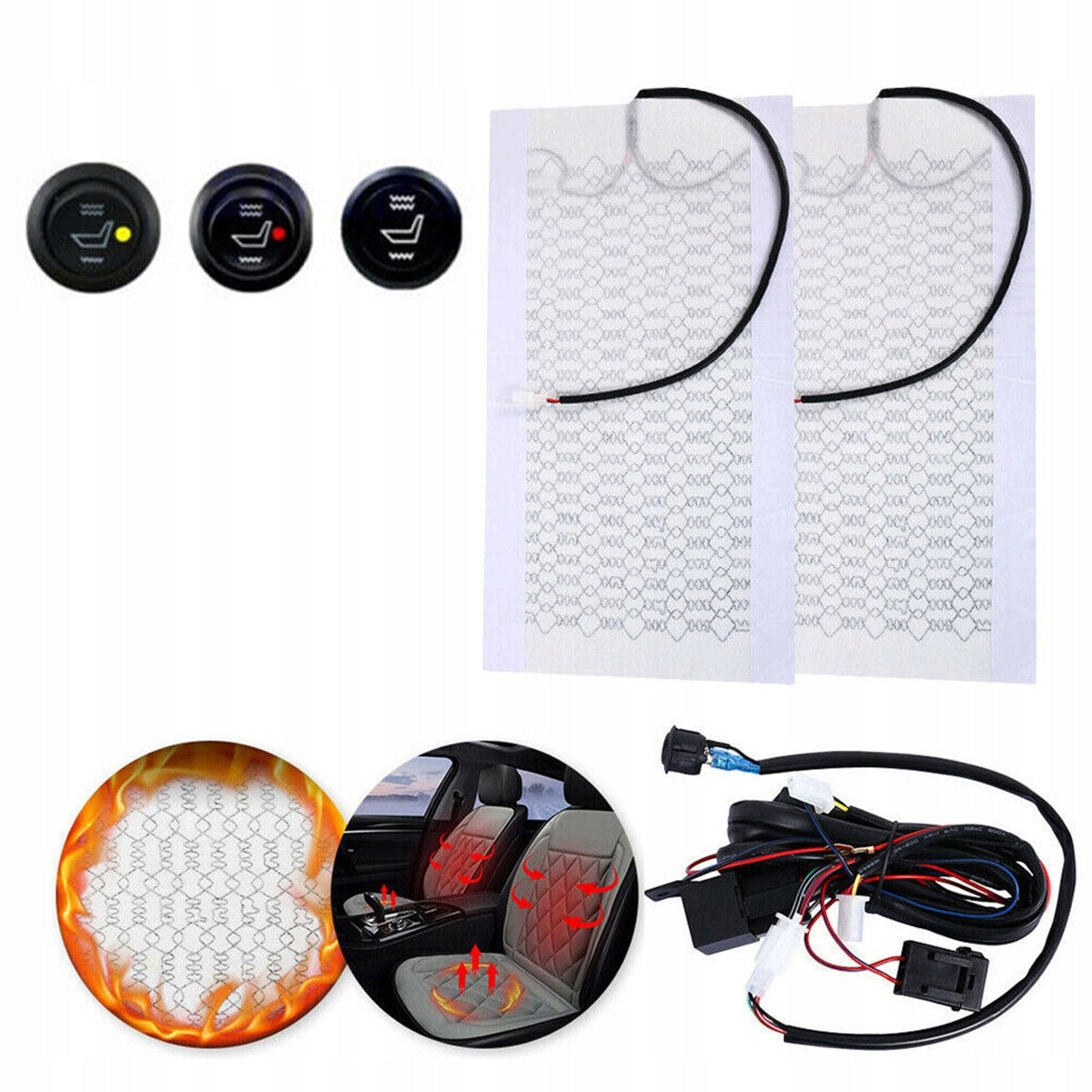 HEATING MAT FOR UPHOLSTERY HEATING MATS ADJUSTABLE Brand no brand