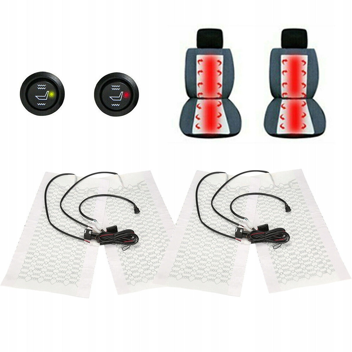 HEATING MAT FOR UPHOLSTERY HEATING MATS ADJUSTABLE Packaging status original
