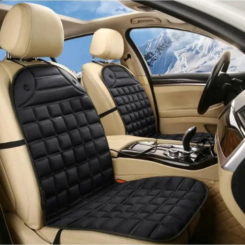 HEATING MAT HEATED CAR SEATS ADJUSTABLE CABLE LENGTH 116CM BLACK Brand no brand