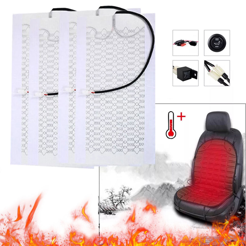 HEATING MAT HEATING UNDER THE UPHOLSTERY CAR SEAT 525X280MM Brand no brand