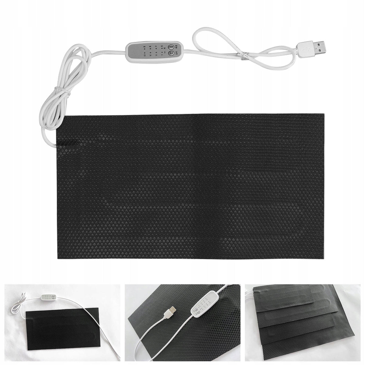 HEATING PAD 20X25CM ADJUSTABLE USB ELECTRIC MAT