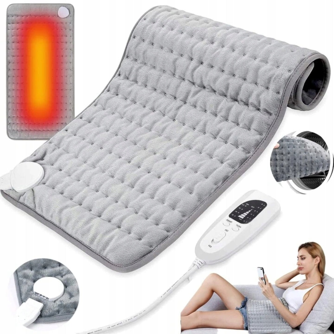 HEATING PAD WASHABLE MAT 6 TYPES OF HEATING PAIN RELIEF 60*30 CM