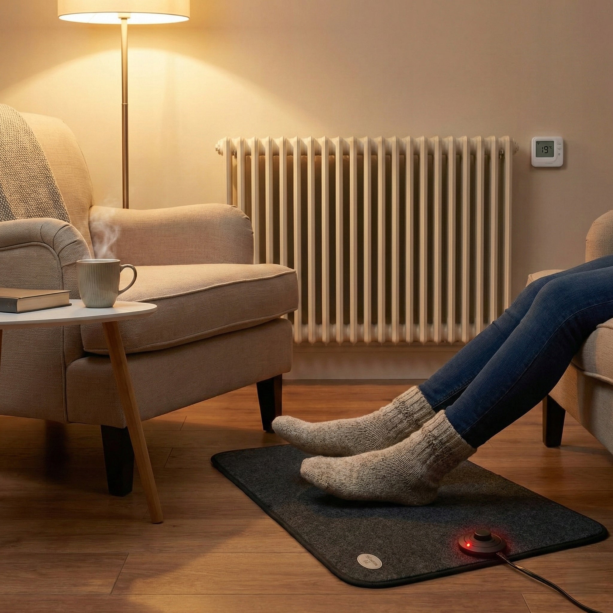HEATING RUG Heating Mat WATERPROOF Leg Warmer 60x40cm 75W Medical device no