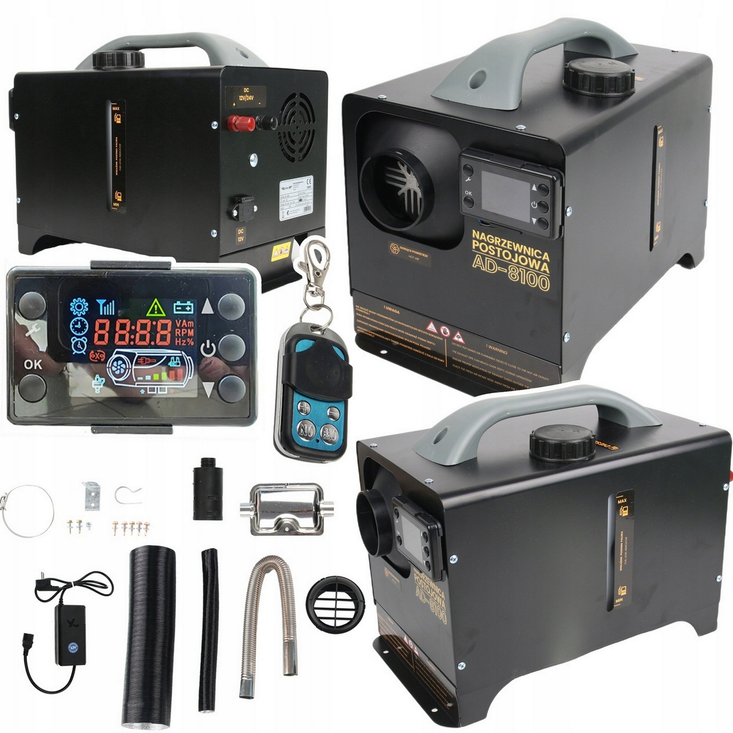 HEATING WEBASTO REAL 8KW 230V 12V HEATER ON PARKING NATIONAL Packaging status original