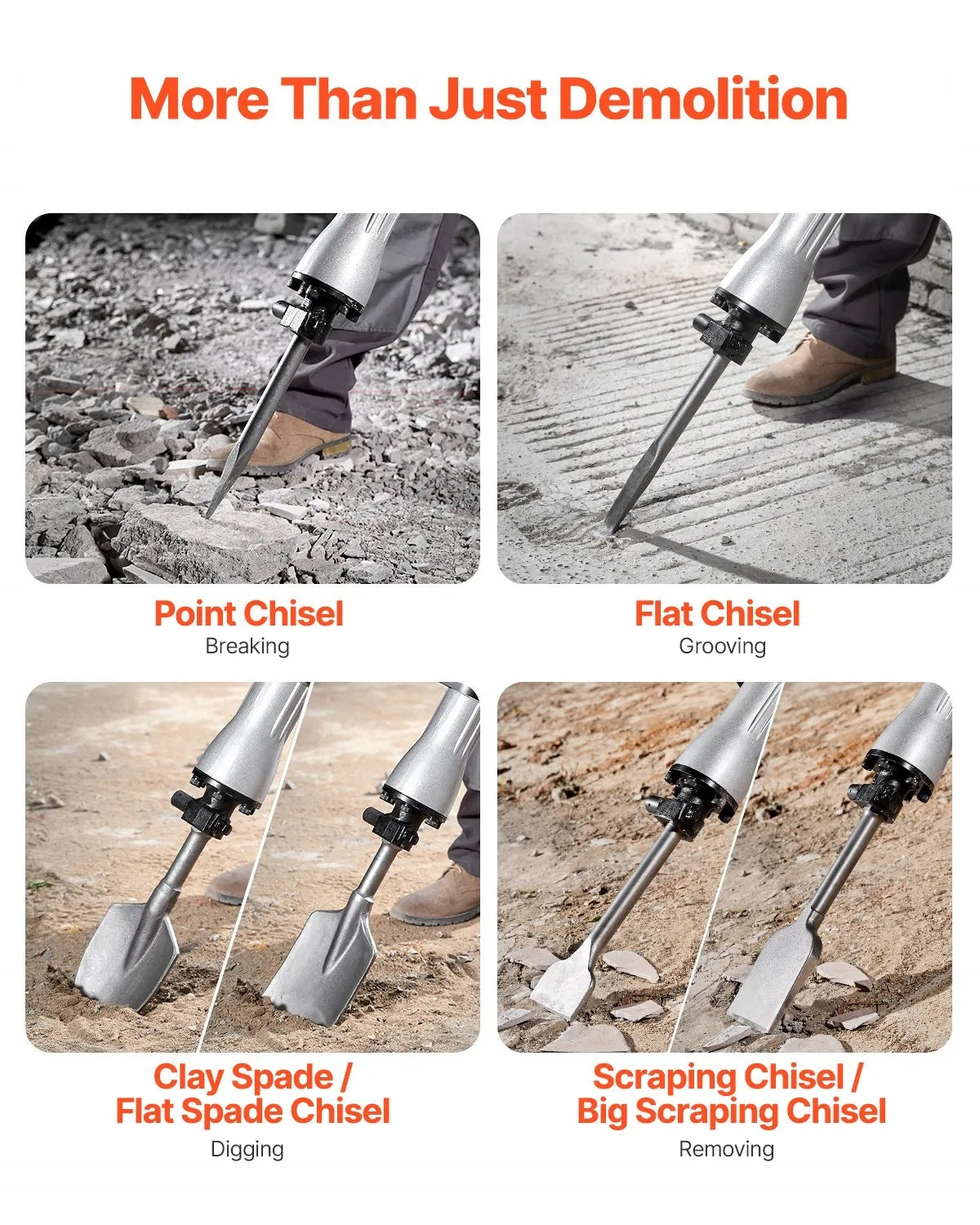 HEAVY DUTY CONCRETE DEMOLITION HAMMER 2200W ELECTRIC HAMMER Brand no brand