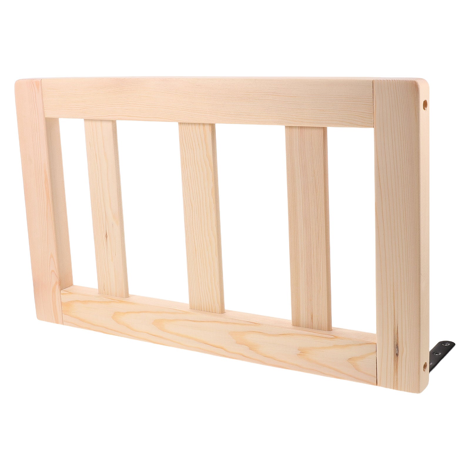 HEAVY DUTY TODDLER BED RAIL WITH NATURAL WOOD SAFETY BARRIER Number of pieces 1 pcs