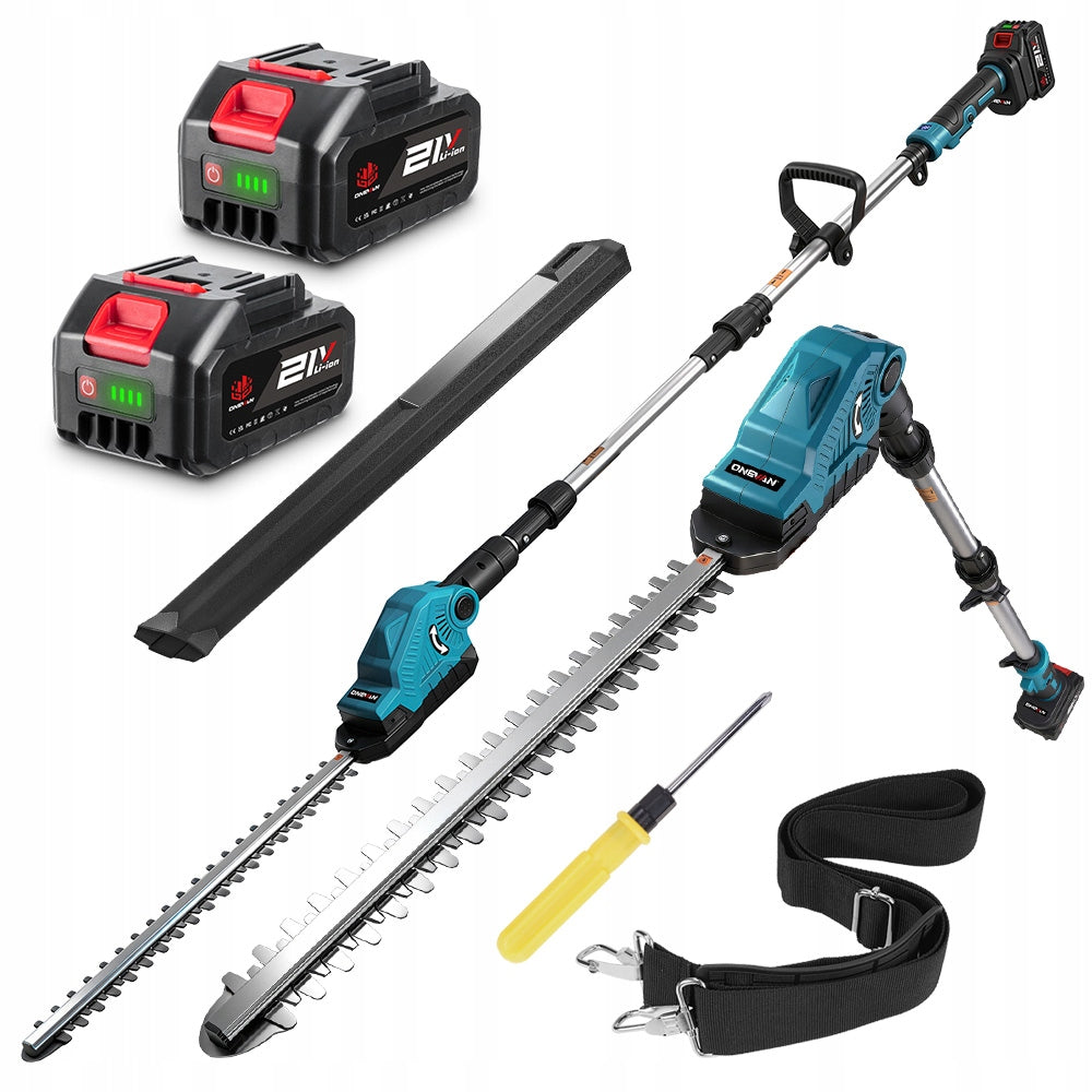 HEDGE TRIMMER BOOM ELECTRIC CORDLESS 270CM 2AKU