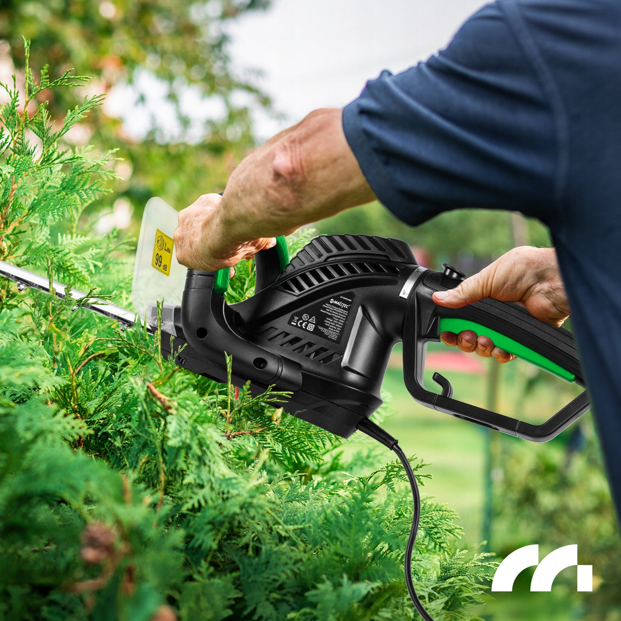 HEDGE TRIMMER ELECTRIC CUTTING BRANCH LASER 61CM 1800W Power supply electric from mains