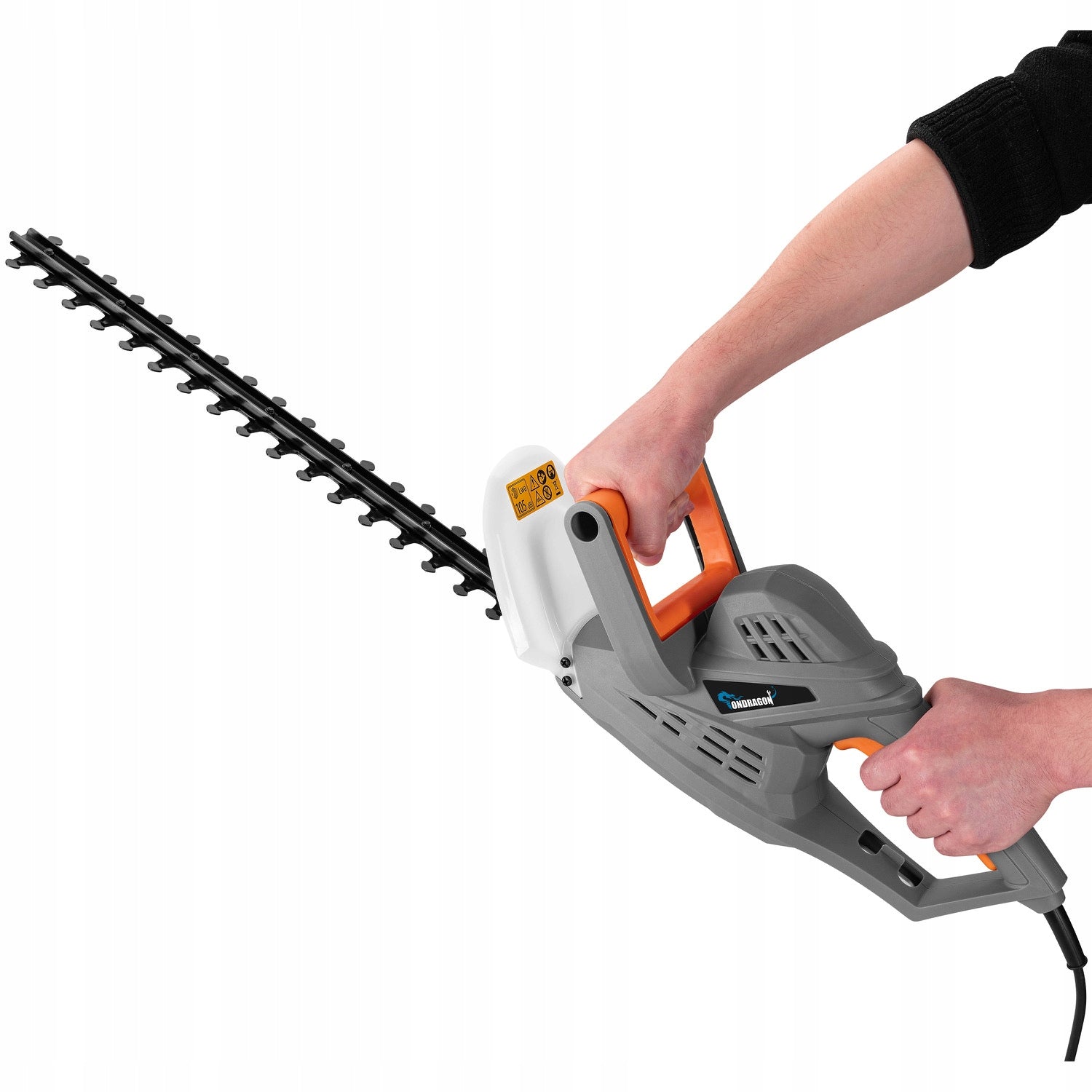 HEDGE TRIMMER ELECTRIC CUTTING BRANCH TRIMMING SHARP 45CM 1500W Power supply electric from mains