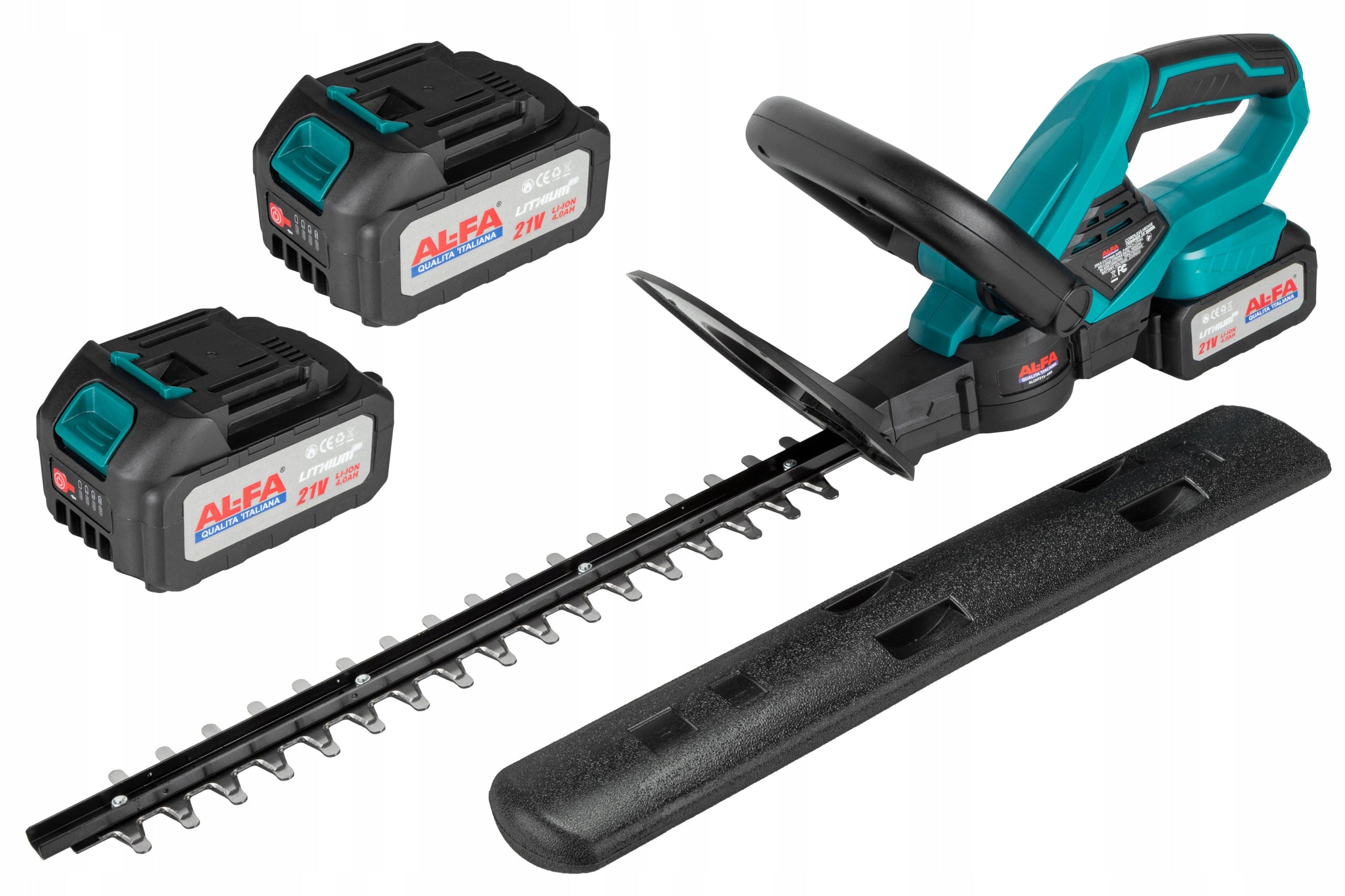 HEDGE TRIMMERS CORDLESS Garden Shears Cutting Shrubs 2 BATTERIES Manufacturer code nożyce akumulatorowe do cięcia krzewów mocne