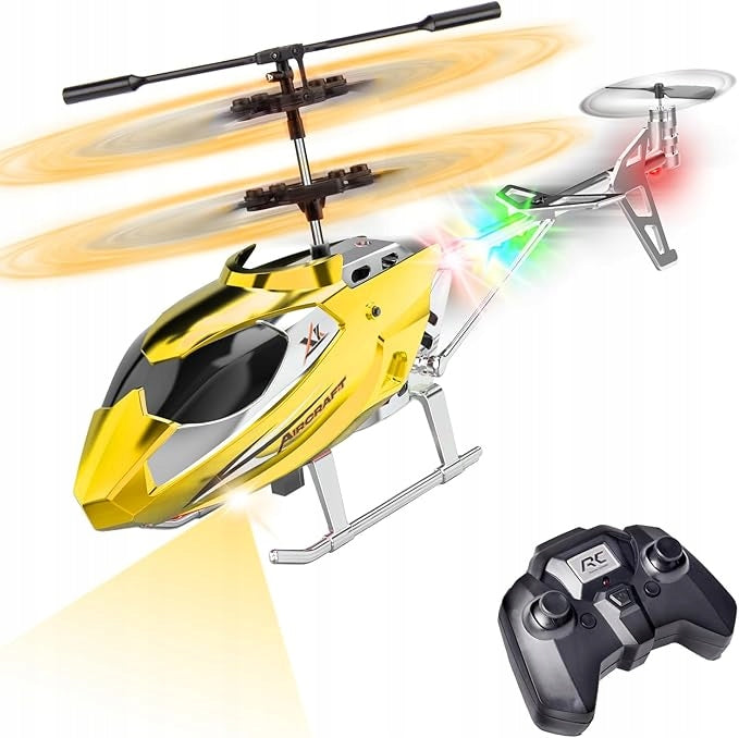 HELICOPTER REMOTE CONTROLLED AIRCRAFT RC FOR PILOT GIFT HELICOPTER WITH LED
