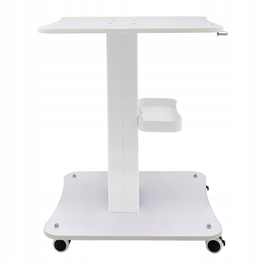 HELPER COSMETIC TABLE UNDER THE DEVICE FOR THE OFFICE TROLLEY 2 SHELVES MED Color white