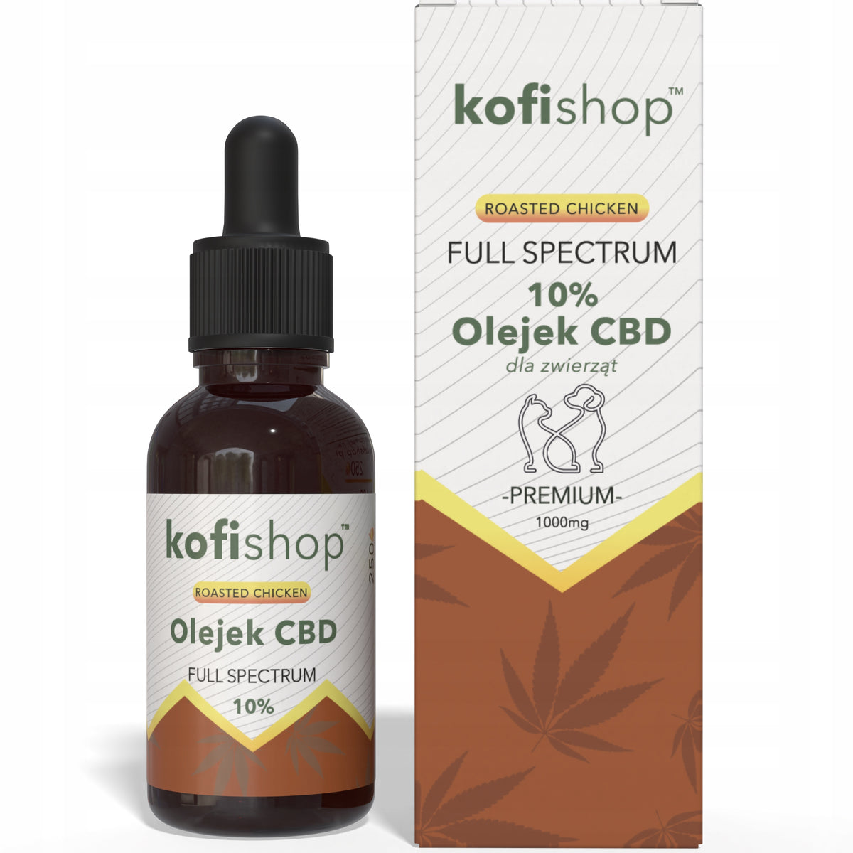 HEMP OIL CBD 10% | CHICKEN | FULL SPECTRUM |FOR PET CAT DOG