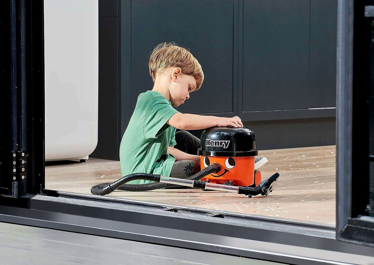 HENRY VACUUM CLEANER FOR CHILDREN WITH SUCTION FUNCTION CASDON Color red
