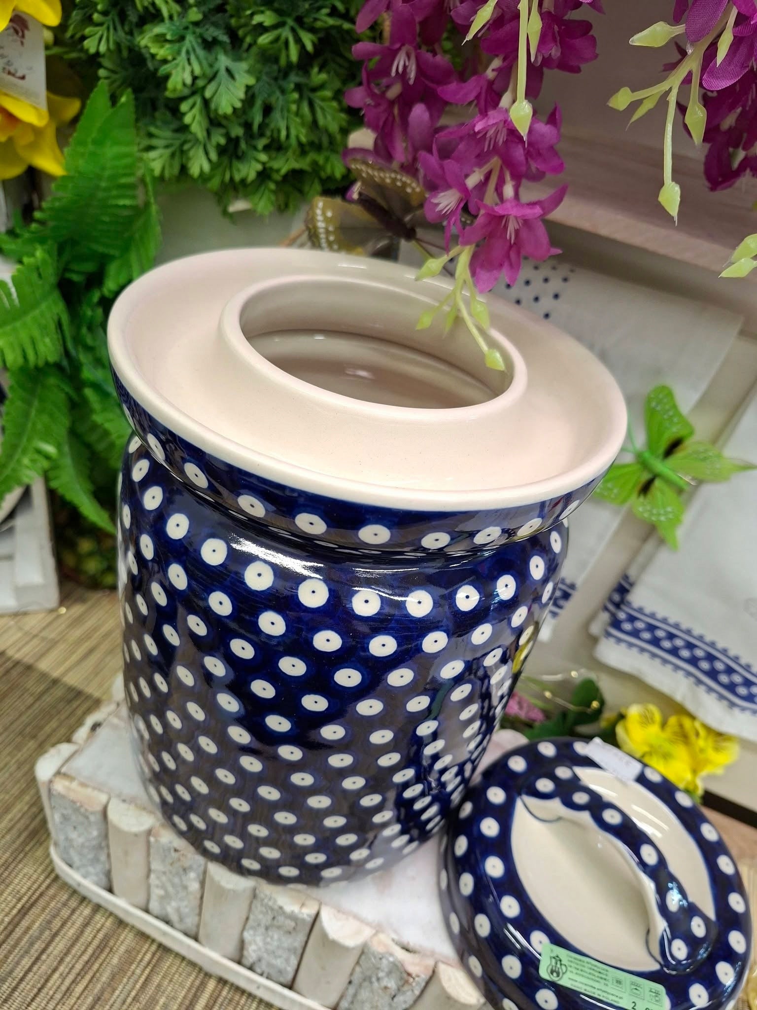 HERMETIC POT 3,5 L ARTISTIC CERAMICS BOLESŁAWIEC DEK 70A GAT 2 Brand Bolesławiec