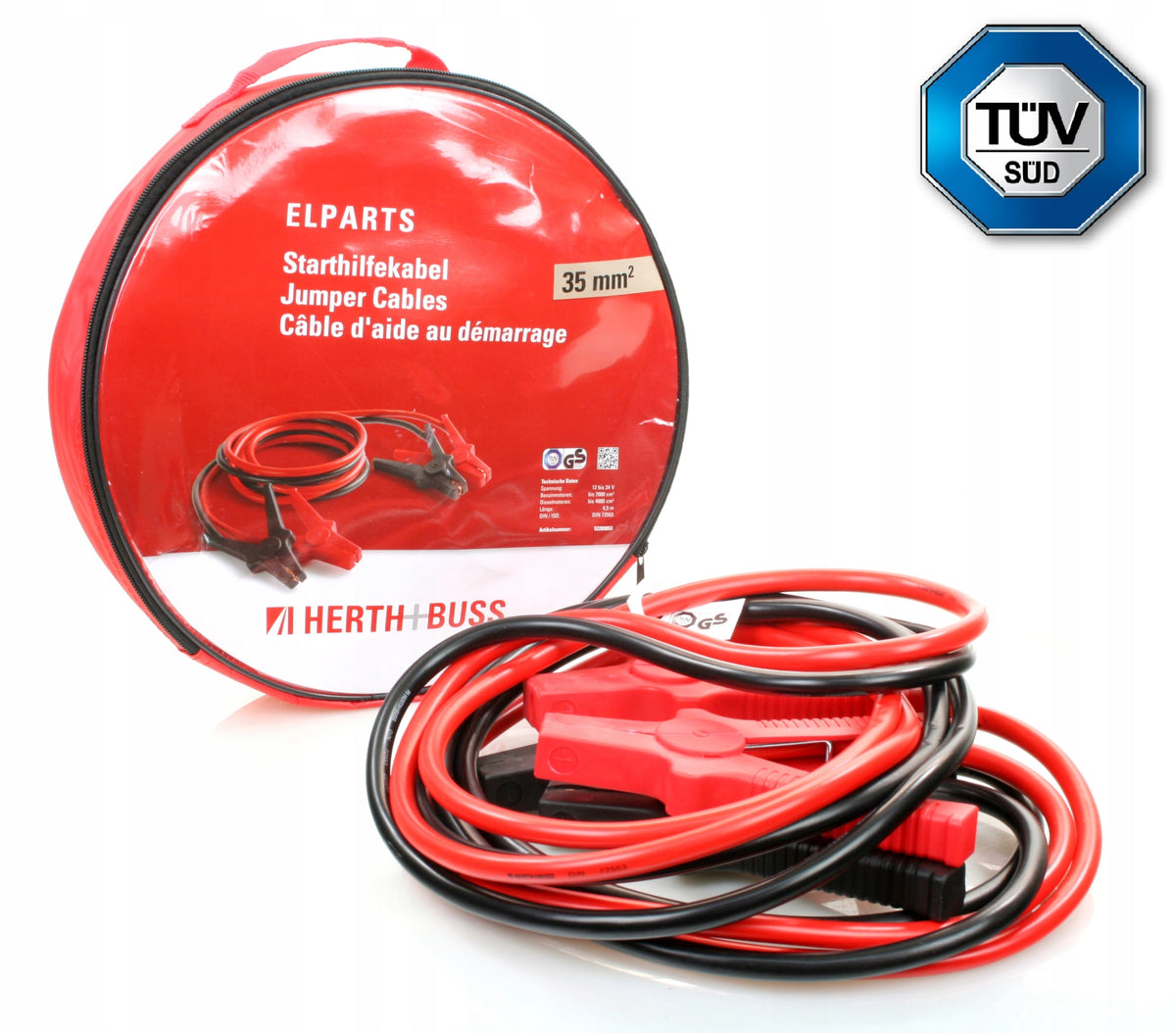 HERTH+BUSS 35mm 4,5M TUV JUMPER CABLES