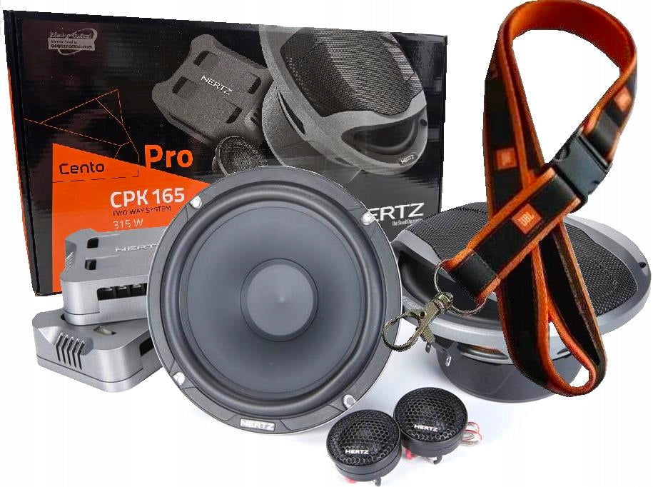 HERTZ CENTO PRO CPK165 - STRONGER VERSION SPEAKERS 165mm +tweeters 315W Packaging status original