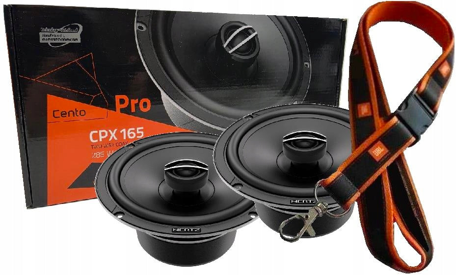 HERTZ CENTO PRO CPX 165 165MM /TWO-WAY SPEAKERS /285W STRONG JUICY BASS