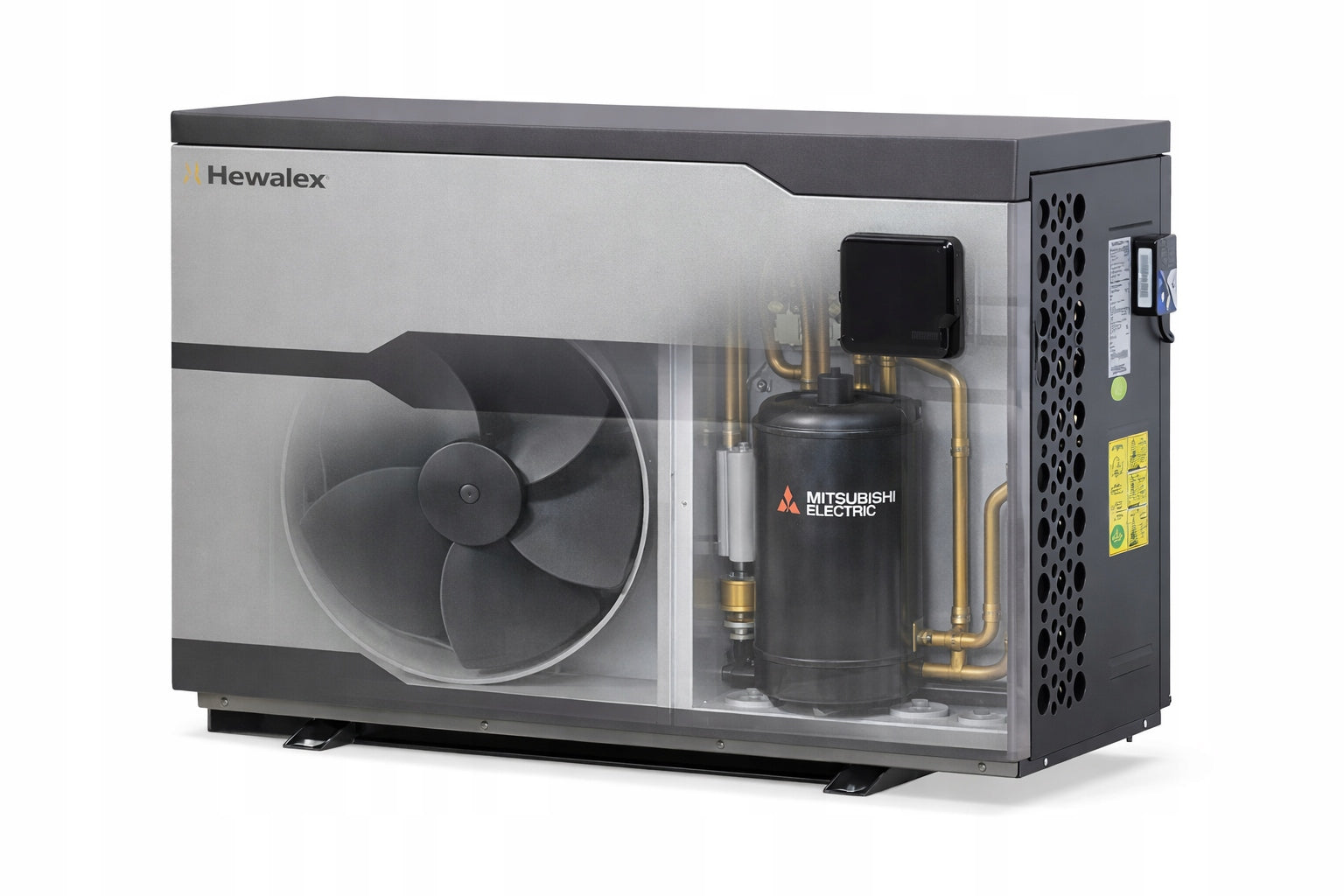 HEWALEX PCWBi 17,8 kW kw-B HEAT PUMP FOR POOL 17,8kw + BAJPAS Bypass Product weight with unit packaging 90 kg
