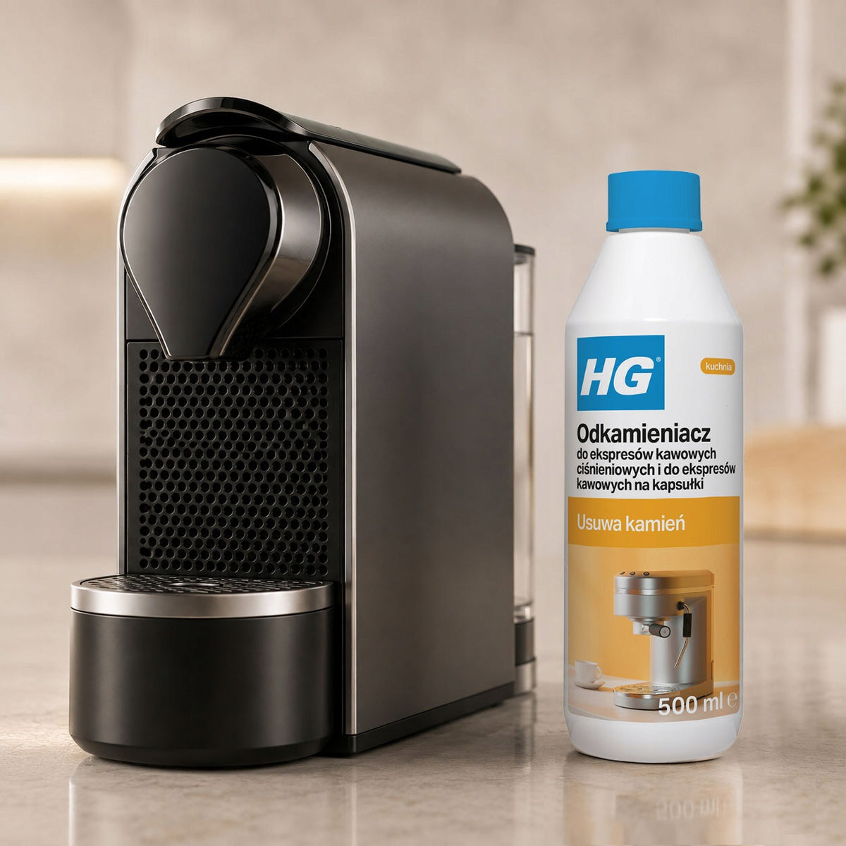 HG descaler ideal for all universal coffee machines 500ml Brand HG