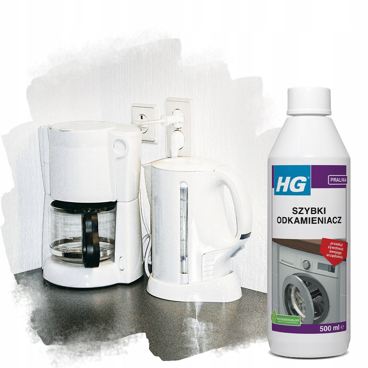 HG quick descaler for household appliance kettle machine professional 500ml Brand HG