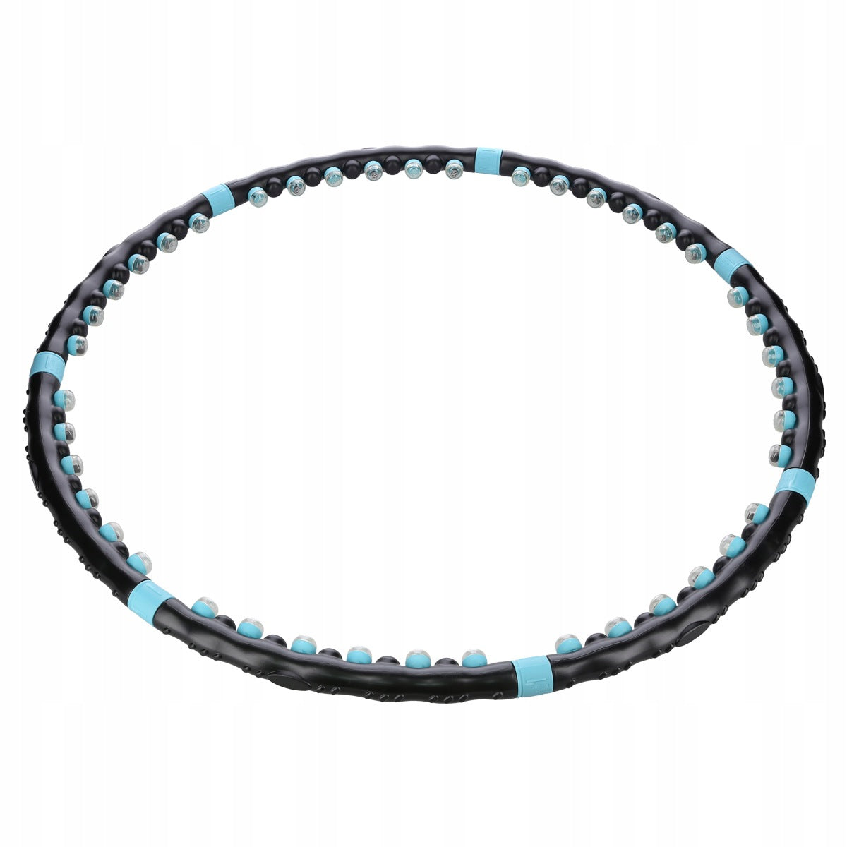 HHP006 BLACK-BLUE HULA HOOP WITH MAGNETS 98CM HMS Brand HMS