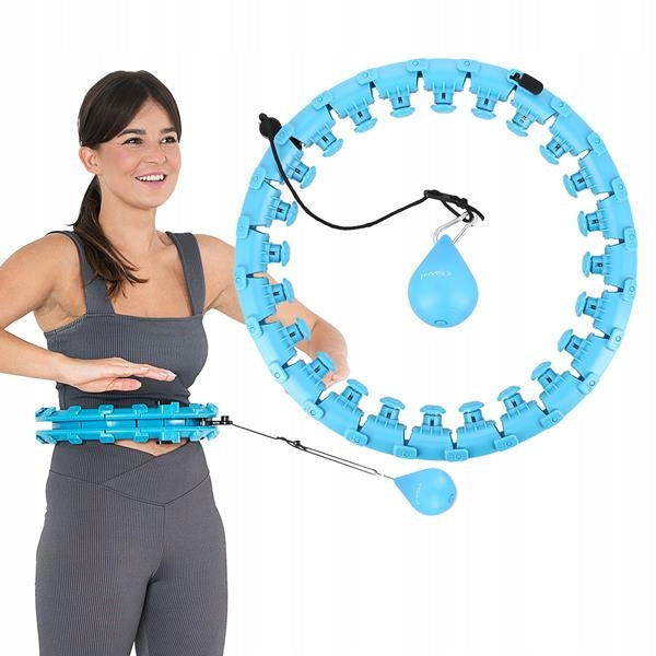 HHW01 HULA HOOP BLUE WITH PROJECTIONS AND WEIGHT HMS Manufacturer code 17-44-521