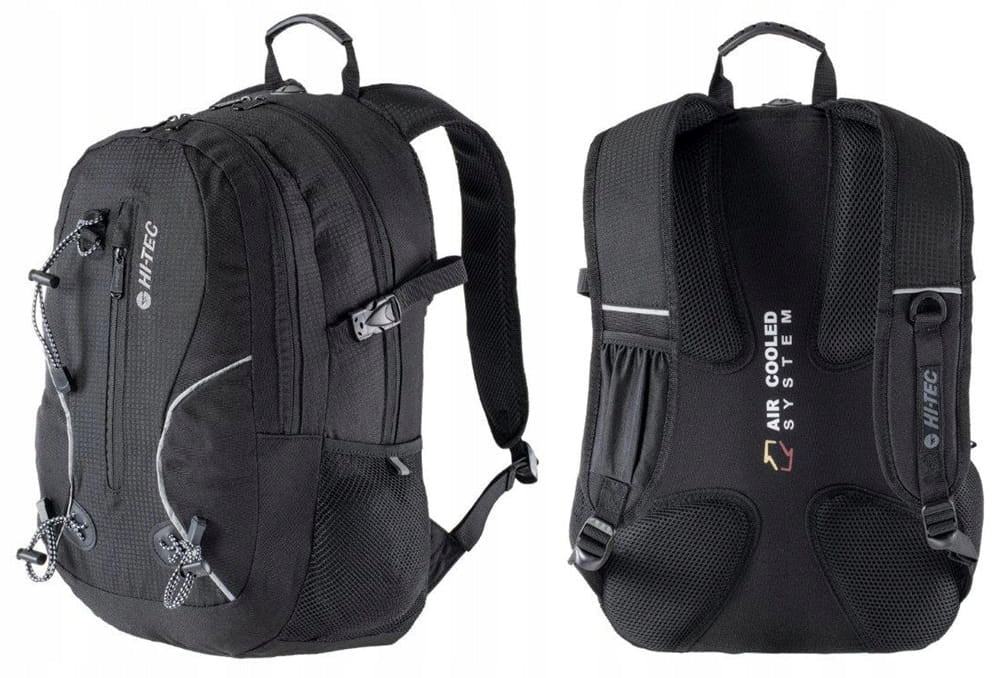 HI-TEC MEN'S HIKING BACKPACK BLACK TREKKING Manufacturer code 0008851953568