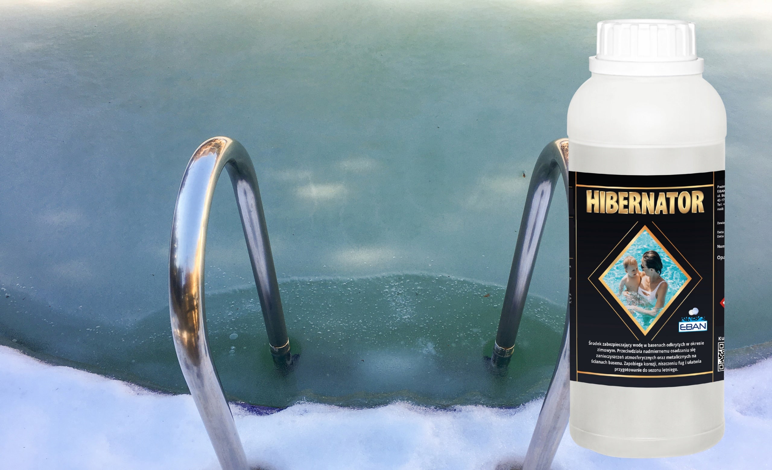 HIBERNATOR 1L WINTERING LIQUID FOR SWIMMING POOL CHEMISTRY FOR WINTER WINTERING Manufacturer code HIBERNATOR 1L PŁYN ZIMUJĄCY DO BASENU CHEMIA
