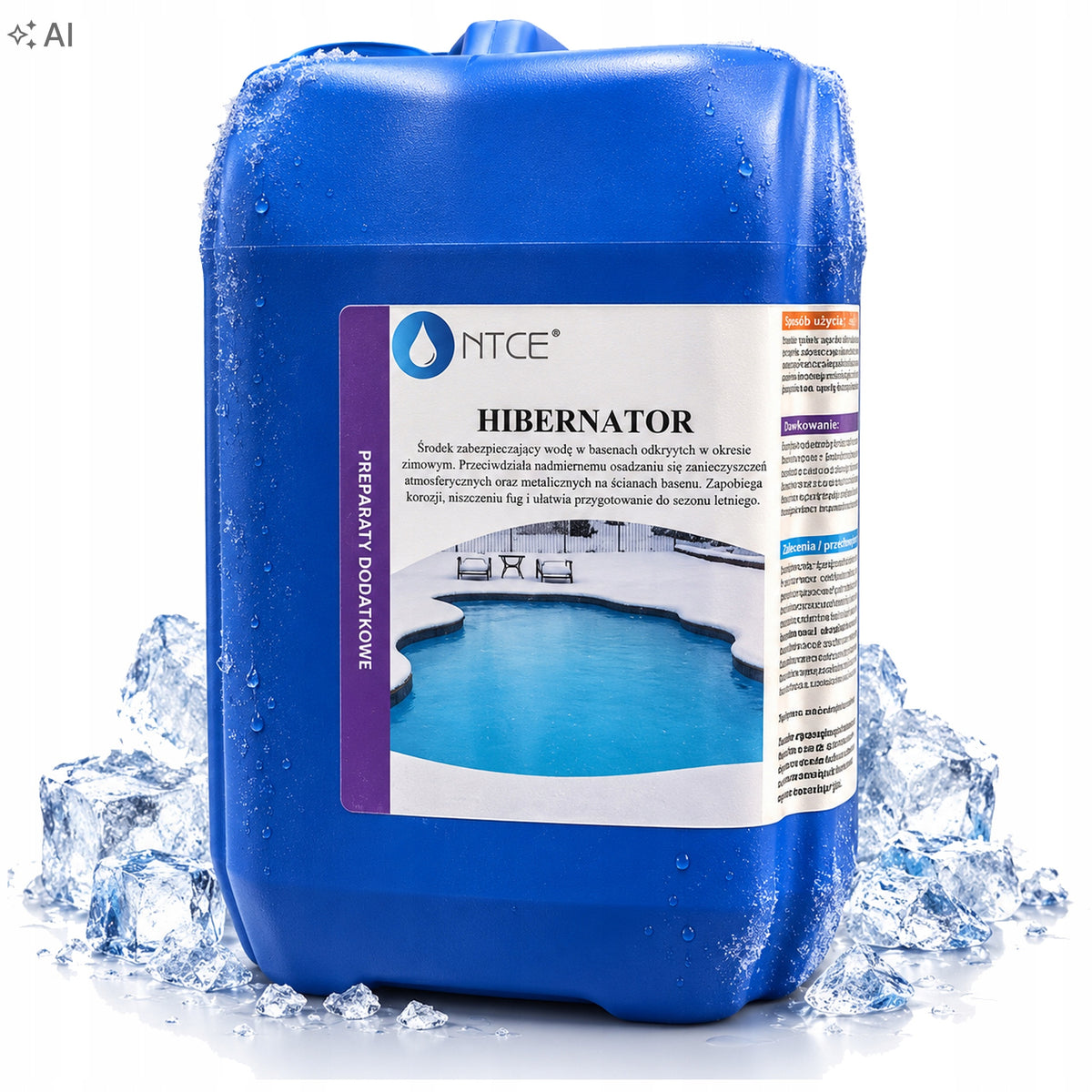 HIBERNATOR 5KG WINTERING LIQUID FOR SWIMMING POOL CHEMISTRY FOR WINTER WINTERING