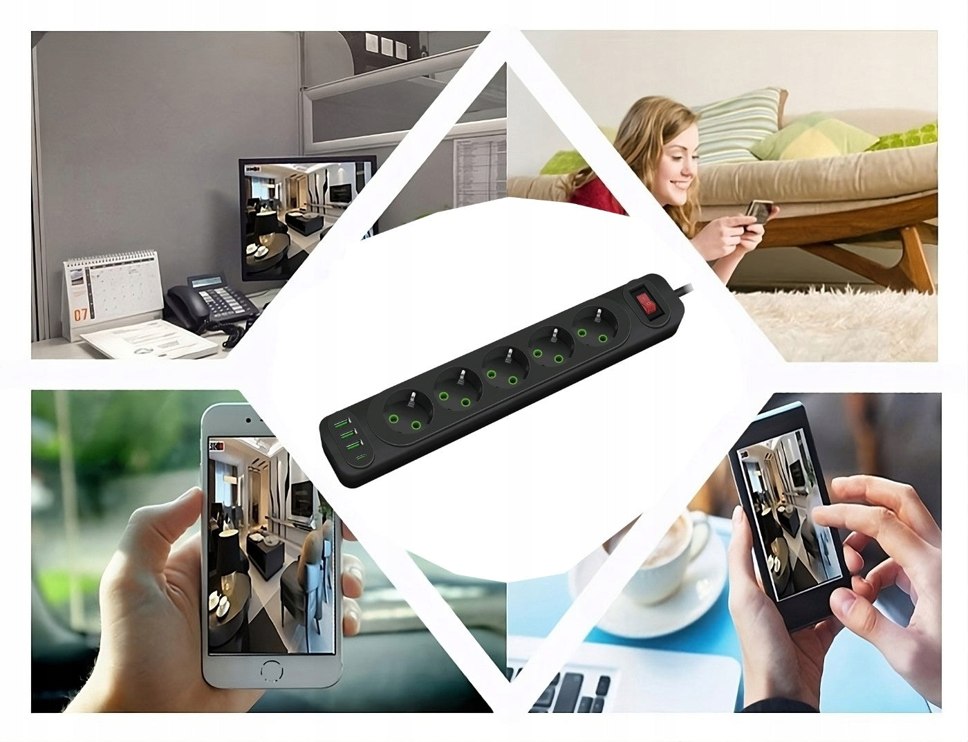 HIDDEN CAMERA WiFi SPY EXTENSION CABLE MINI DETECTION LIVE VIEW Manufacturer code MKSK58