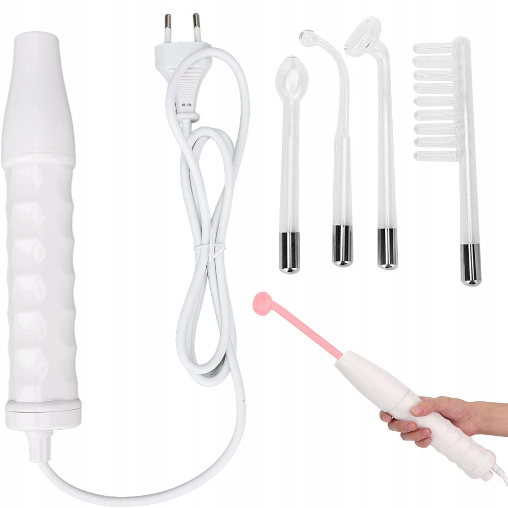 HIGH FREQUENCY ROD FACE DEVICE SET 4IN1 PORTABLE