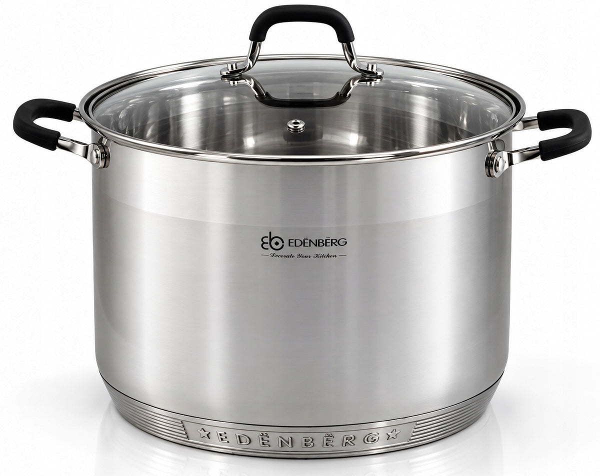 HIGH POT STEEL BROTH CAULDRON 28CM 13,5L EDENBERG