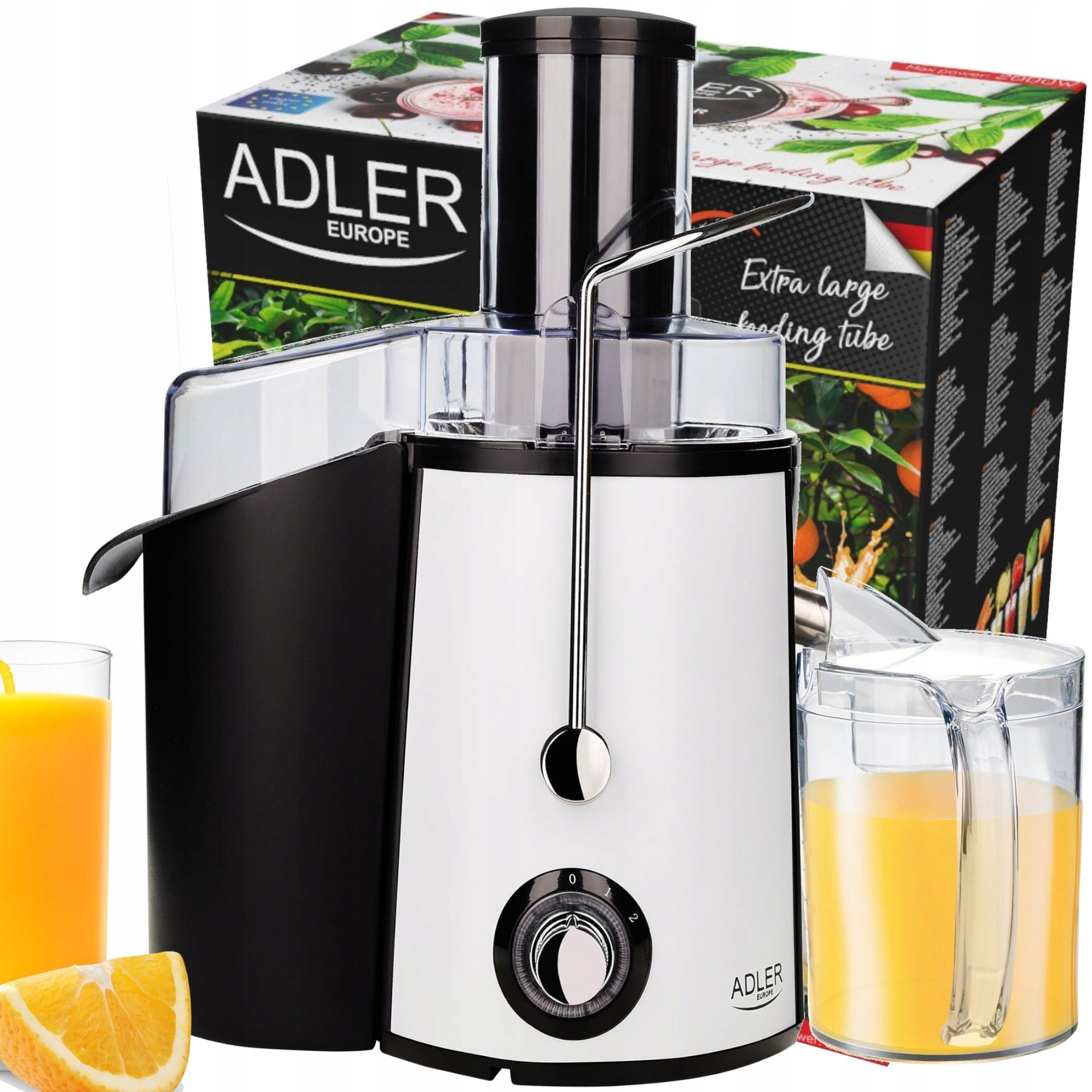 HIGH SPEED JUICER 2000W For Fruit And Vegetable Large Hole Manufacturer code Juice Line 4128