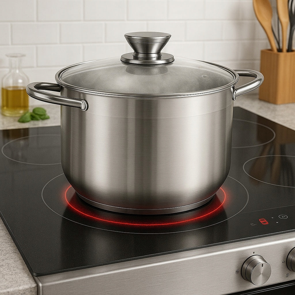 HIGH TRADITIONAL POT WITH GLASS LID GAS INDUCTION 15 L Manufacturer code 5908042870146