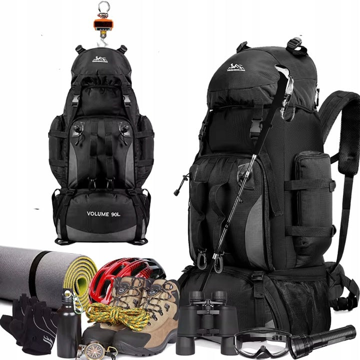 HIKING BACKPACK 90L TREKKING MOUNTAIN TRAVEL Manufacturer code 906