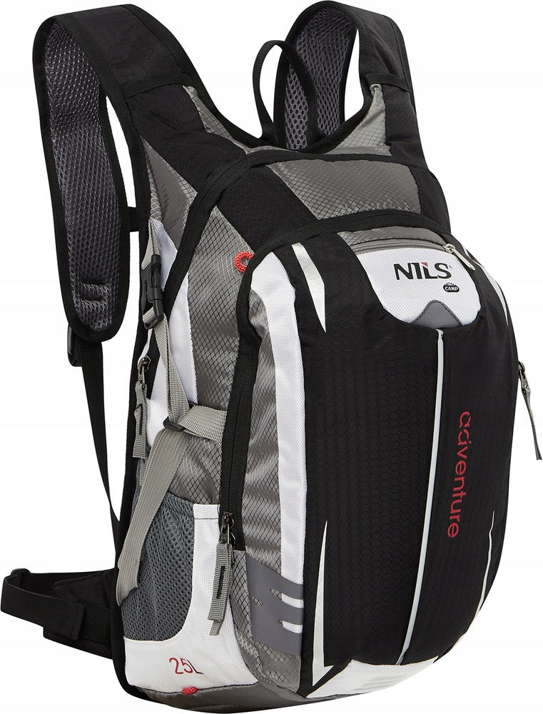 HIKING BACKPACK ADVENTURE 25L NILS CAMP NC1766 BLACK Manufacturer code 15-07-143