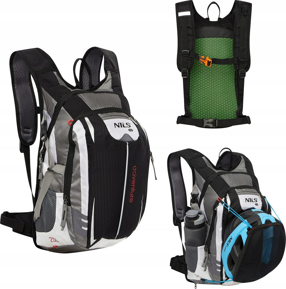 HIKING BACKPACK ADVENTURE 25L NILS CAMP NC1766 BLACK