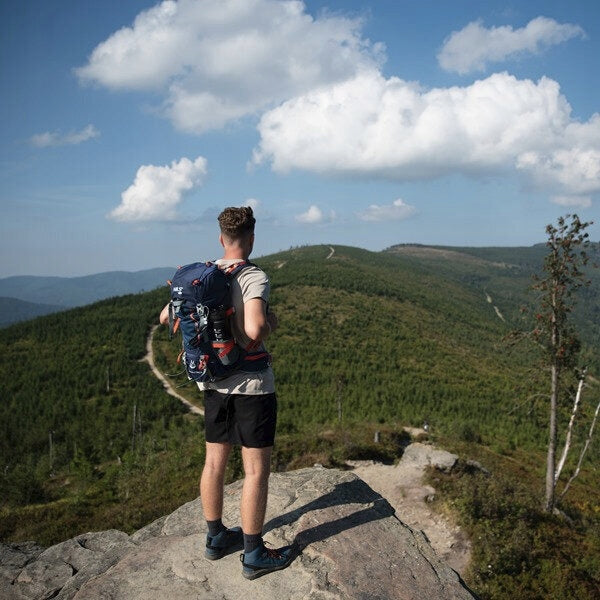HIKING BACKPACK MOUNTAIN NAVY BLUE NORTHLAKE 30L+10 NILS CAMP Brand Nils Camp