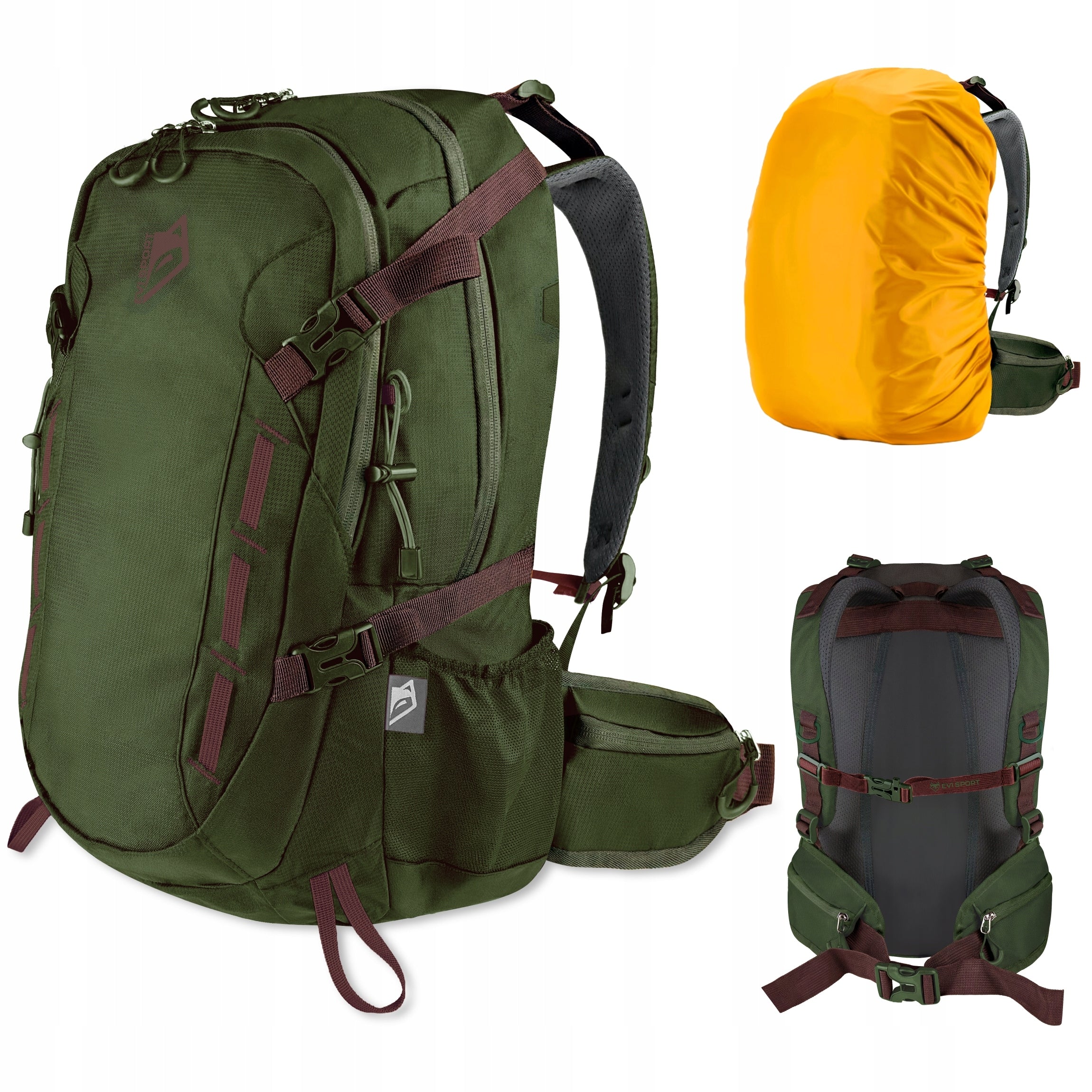 HIKING BACKPACK TREKKING MOUNTAIN 40L TRAVEL MEN'S SPORTS