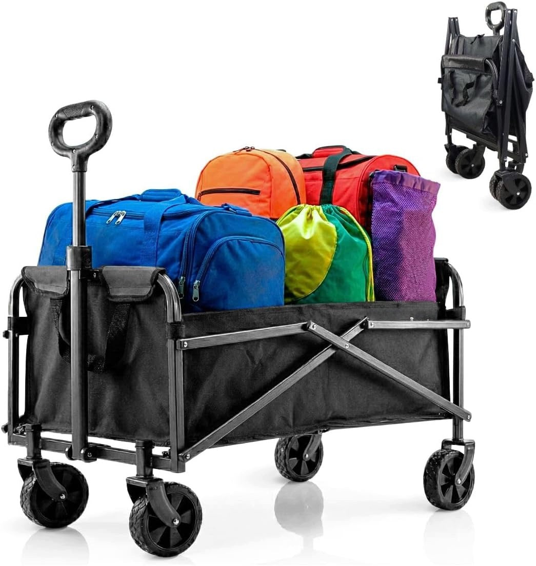 HIKING BEACH CART CAMPING GARDEN FOLDING TRANSPORT STRONG