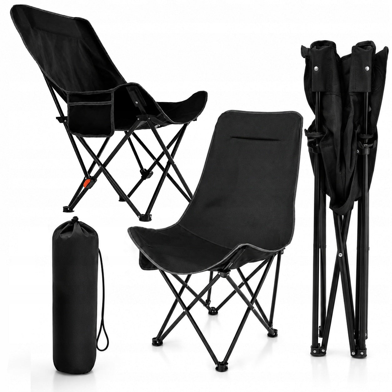HIKING CHAIR FOLDING LIGHTWEIGHT FISHING CAMPING CHAIR