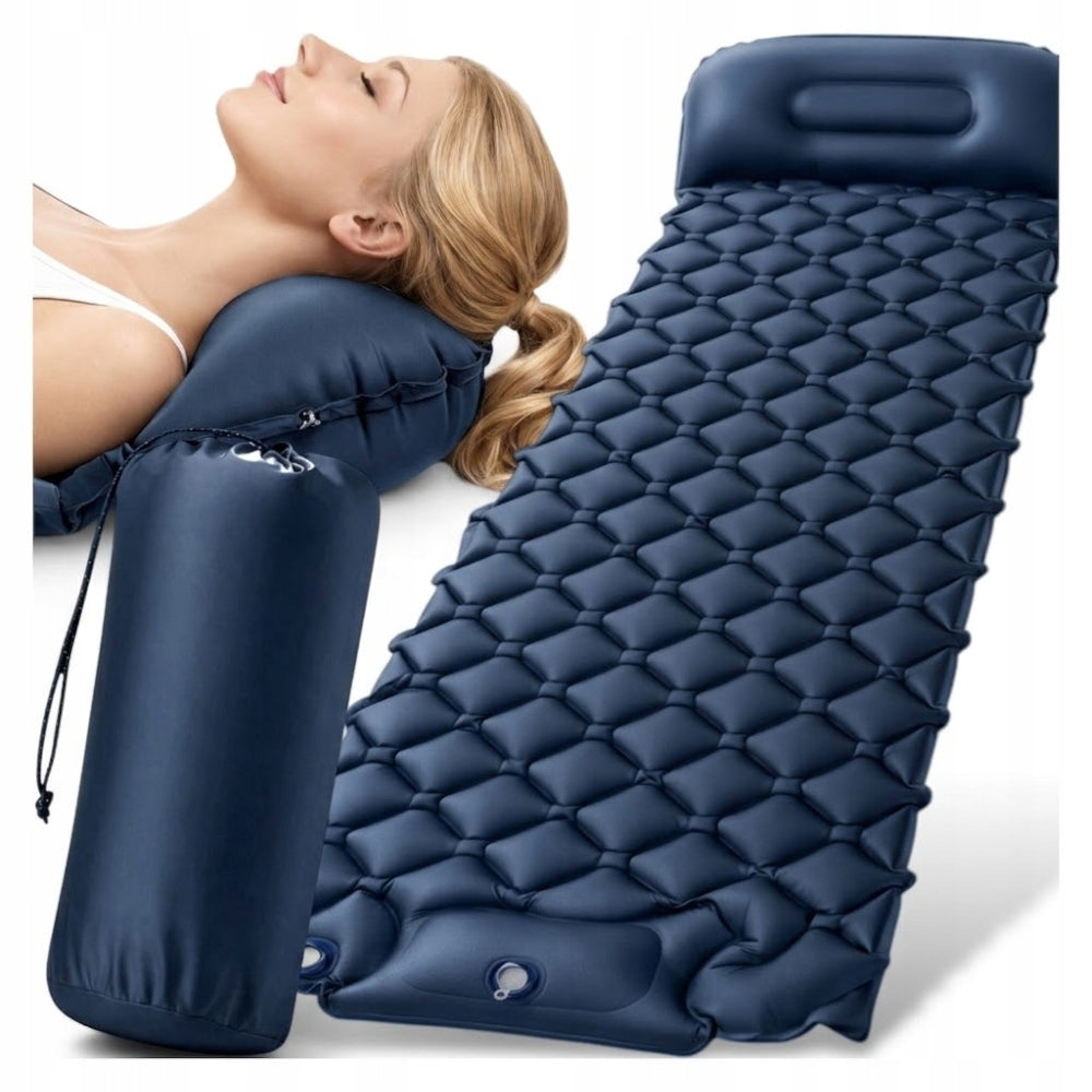 HIKING MATTRESS INFLATABLE SINGLE FOLDING PUMP COVER 190x60