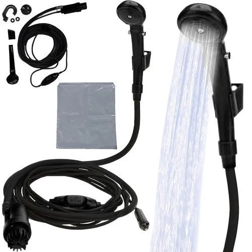 HIKING SHOWER 12V CAMPING SPRAY PORTABLE CAR FIELD Manufacturer Trizand