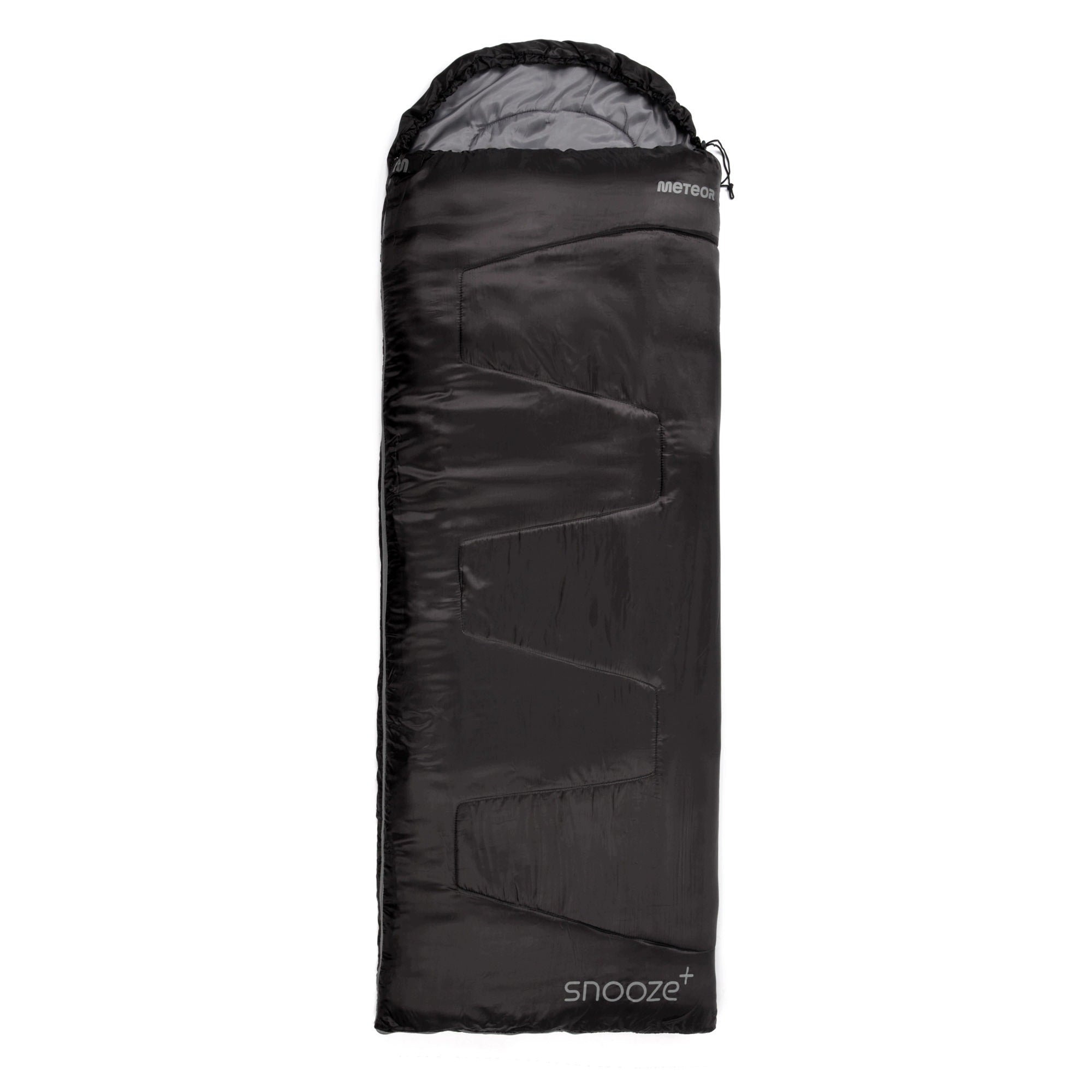 HIKING SLEEPING BAG METEOR SNOOZE PLUS 180+30x75 hooded duvet Manufacturer code 17919