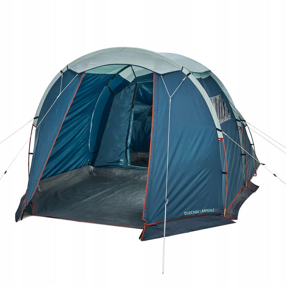 HIKING TENT LARGE LIGHTWEIGHT CAMPING WATERPROOF 4 PERSON DURABLE Packaging status original