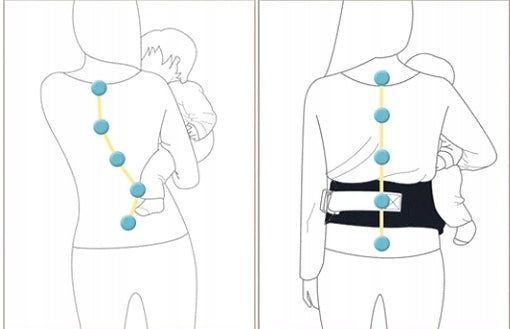 HIP CARRIER FOR CHILD ERGONOMIC HIP BELT WEARING NAVY BLUE Brand no brand