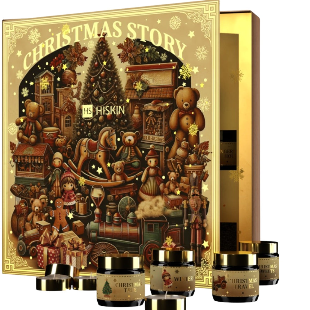 HISKIN Gift scented candles 24 pieces FAIRY TALE BOOK